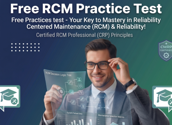Free RCM Practice Test banner for ReliabilityPath CMRP prep center